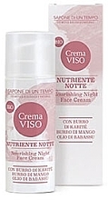 Pflegende Gesichtscreme für die Nacht - Sapone Di Un Tempo Skincare Nourishing Night Facial Cream — Bild N1