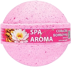 Badebombe mit Meersalz, Lotus und Mandelöl - Bioton Cosmetics Spa & Aroma Bath Bomb — Bild N1