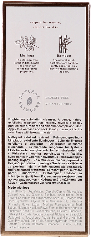 Aufhellendes Gesichtspeeling mit Moringa- und Bambusextrakt - Rituals The Ritual Of Namaste Purify Skin Brightening Face Exfoliator — Bild N2