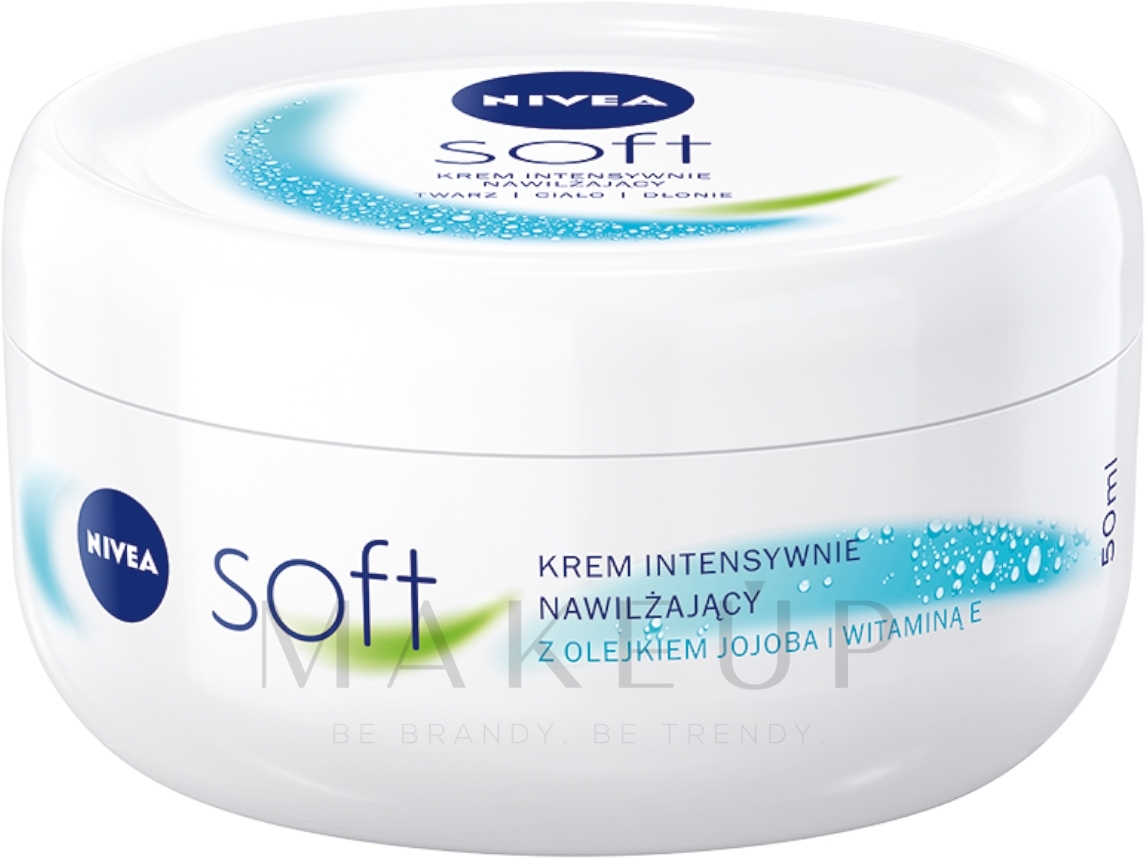 Erfrischende Feuchtigkeitscreme für Körper - NIVEA Soft Intensive Moisturising Cream — Bild 50 ml
