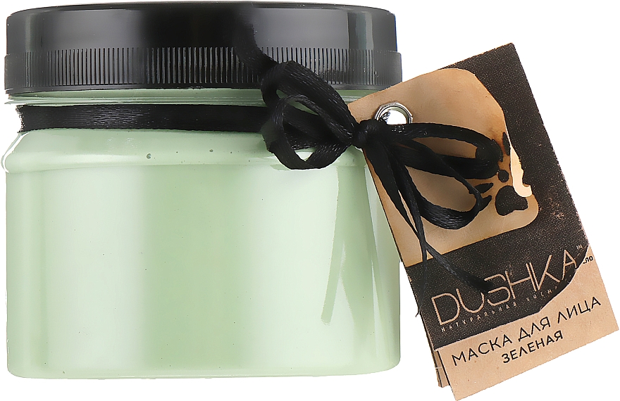 Grüne Gesichtsmaske - Dushka