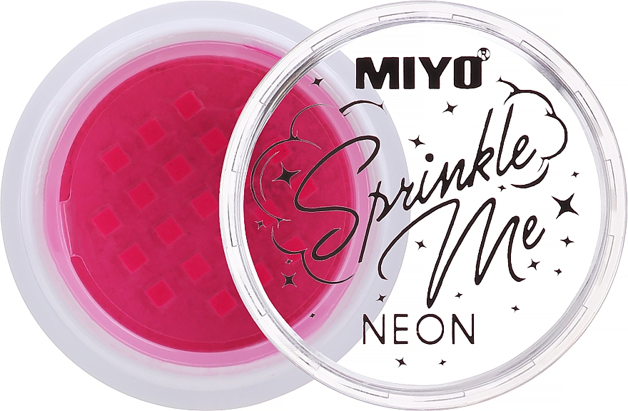 Neonfarbenes Pigment-Lidschattenpulver - Miyo Sprinkle Me Neon — Bild N1
