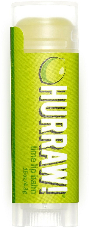Lippenbalsam mit Limettenöl - Hurraw! Lime Lip Balm — Bild N1