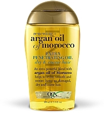 Arganöl aus Marokko zur tiefen Haarwiederherstellung - OGX Moroccan Argan Oil Extra Penetrating Oil — Bild N1