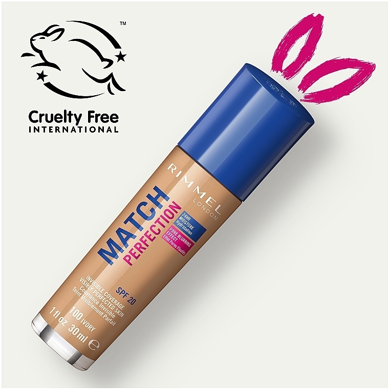 Cremige Foundation - Rimmel Match Perfection Foundation — Bild N7