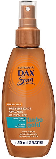 Bräunungsbeschleuniger - Dax Sun Turbo Gold Spray — Bild N3