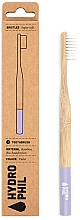 Düfte, Parfümerie und Kosmetik Bambuszahnbürste weich violett - Hydrophil Bambus Toothbrush Super Soft Purple