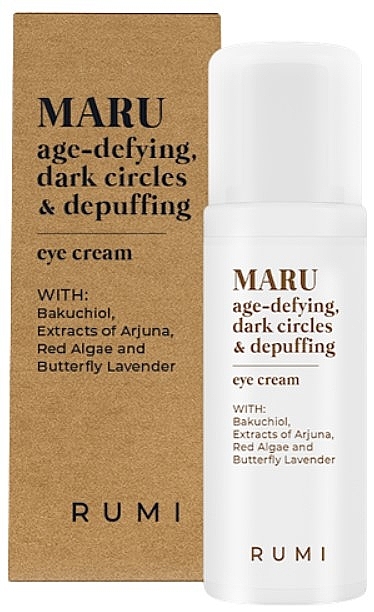 Anti-Aging-Augencreme gegen Augenringe und Falten - Rumi Maru Age-Defying Dark Circles & Depuffing Eye Cream — Bild N1