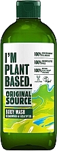 Düfte, Parfümerie und Kosmetik Duschgel - Original Source I'm Plant Based Cedarwood & Eucalyptus Body Wash