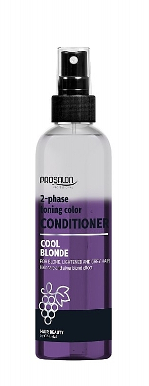 Zwei-Phasen-Conditioner für blondes Haar - Prosalon Cool Blonde 2-Phase Toning Conditioner — Bild N1