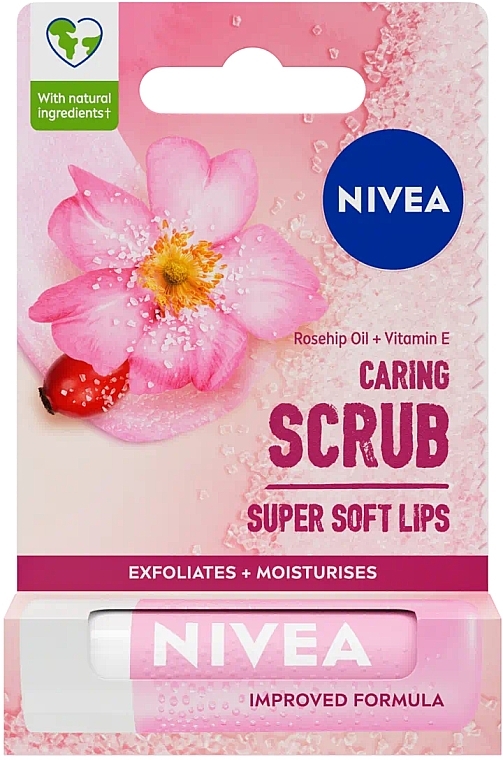 Lippenpeeling - NIVEA Caring Scrub Super Soft Lips  — Bild N1