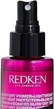 Express-Primer-Spray für schnelles Föhnen mit Hitzeschutz - Redken Quick Blowout — Bild N2