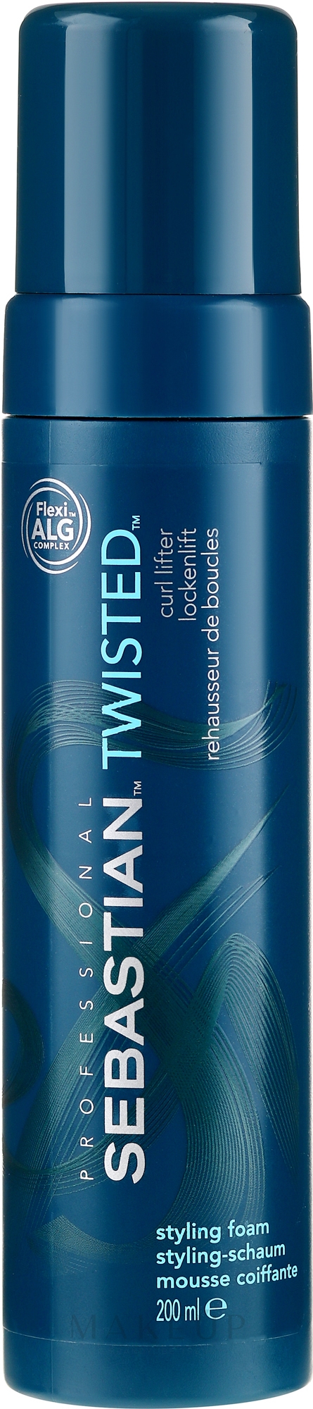 Stylingschaum für lockiges Haar - Sebastian Professional Twisted Curl Lifter Foam — Bild 200 ml