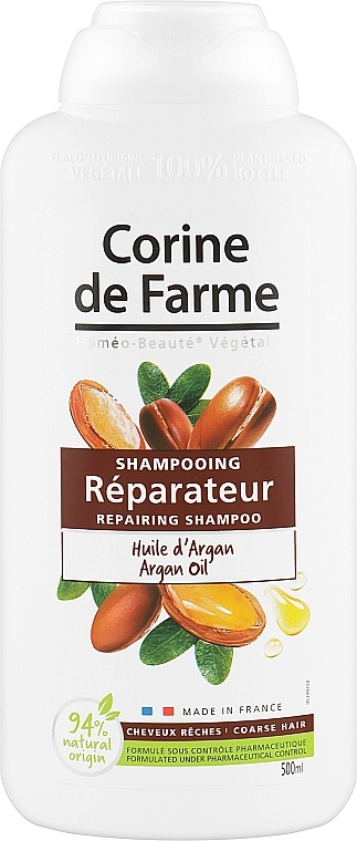 Revitalisierendes Shampoo mit Arganöl - Corine De Farme Shampoo  — Bild N1