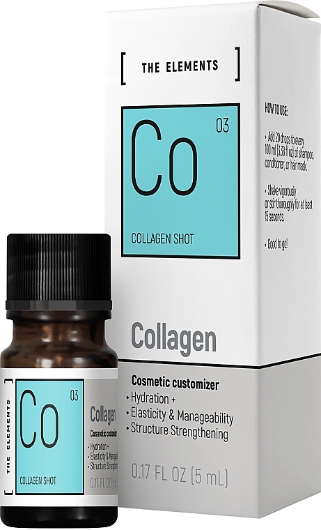 Haarkomplex - Pharma Group Laboratories The Elements Collagen  — Bild N3