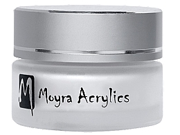 Acryl-Nagelpuder - Moyra Acrylics Powder Moon White — Bild N1