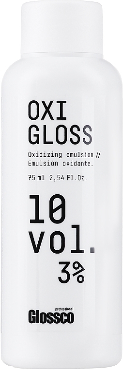 Haaroxidationsmittel - Glossco Color Oxigloss 10 Vol — Bild N1