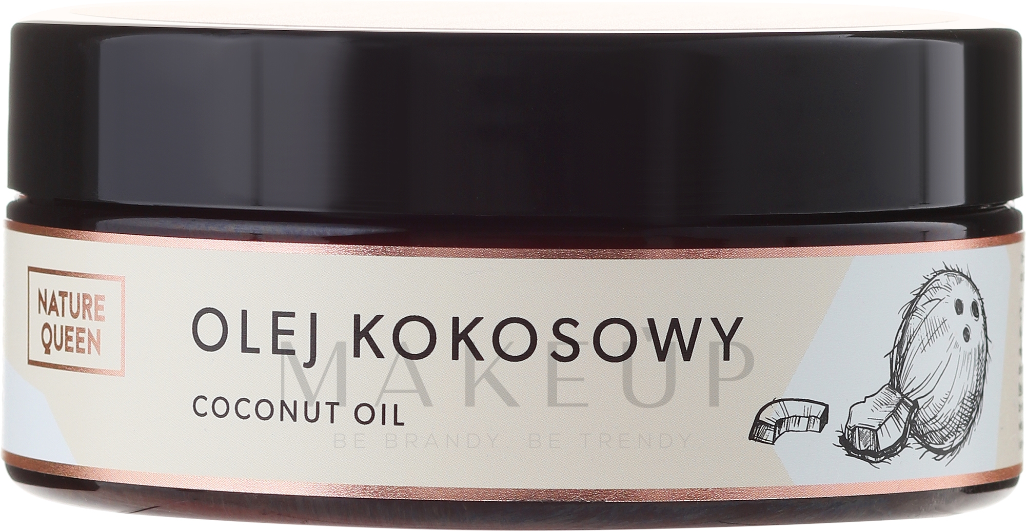 Kokosöl für Körper, Gesicht und Haar - Nature Queen Cooconut Oil — Bild 150 ml