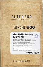 Aufhellendes Pulver - AlterEgo BlondEgo Gentle Protective Lightener Violet Bleaching Powder  — Bild N1