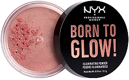 Düfte, Parfümerie und Kosmetik Gesichtspuder - NYX Born To Glow Illuminating Powder