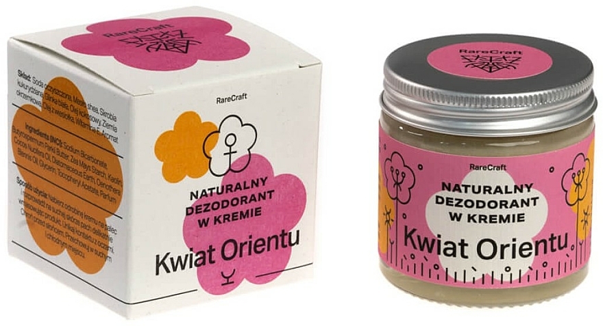 Natürliche Deocreme mit orientalischem Duft - RareCraft Cream Deodorant — Bild N1