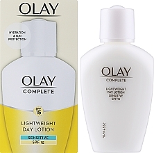 Gesichtsfluid mit Aloe Vera - Olay Complete Multi-Layered Technology Sensitive Lotion — Bild N2