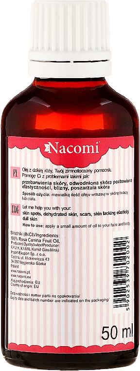 Hagebuttenöl für trockene Haut - Nacomi Wild Rose Oil — Bild N4