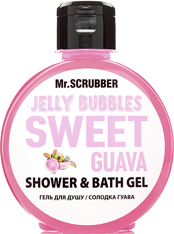 Duschgel - Mr.Scrubber Jelly Bubbles Sweet Guava Shower & Bath Gel — Bild N1