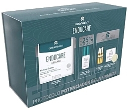 Düfte, Parfümerie und Kosmetik Set - Cantabria Labs Endocare (f/cr/50ml + eye/cr/15ml + amp/3x2ml + pad/1pcs)