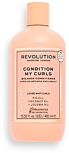 Düfte, Parfümerie und Kosmetik Haarspülung - Revolution Haircare Hydrate My Curls Balance Conditioner