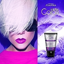 Getönter Haarbalsam Silver, Ash blond shades - Joanna Ultra Color System — Bild N2