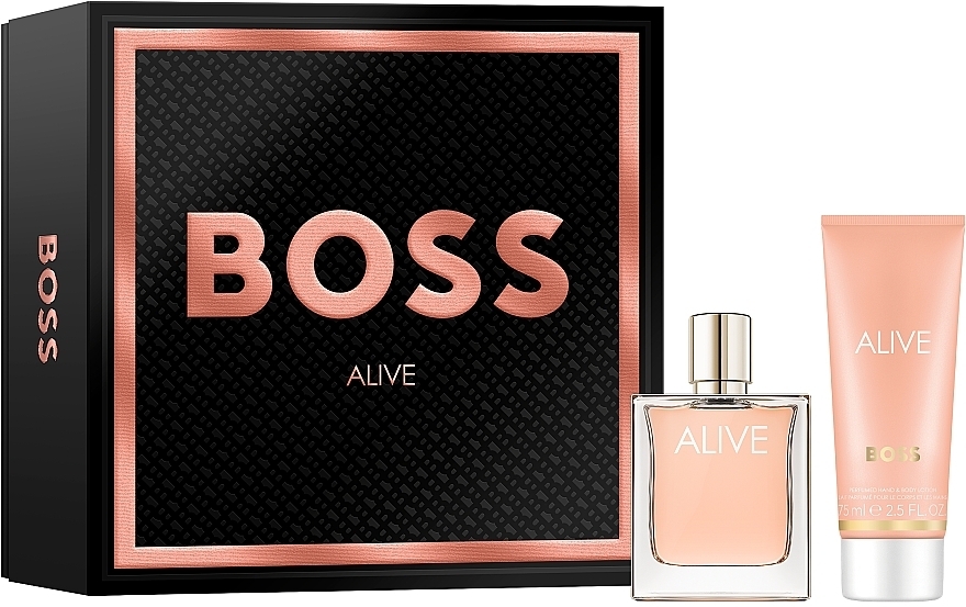 BOSS Alive	 - Duftset (Eau de Parfum 50ml + Körperlotion 75ml)  — Bild N2