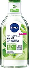 Düfte, Parfümerie und Kosmetik Mizellen-Reinigungswasser mit Aloe Vera - Nivea Naturally Good Micellar Water Organic Aloe Vera