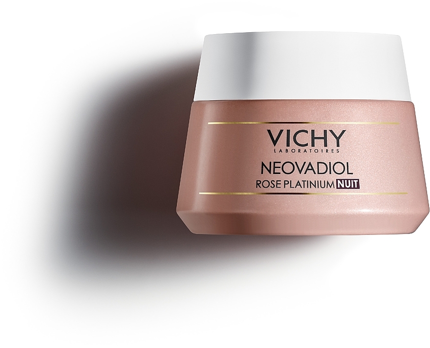 Revitalisierende und stärkende Rosé-Creme für reife Haut - Vichy Neovadiol Rose Platinum Night Cream — Foto N3