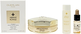 Gesichtspflegeset - Guerlain Abeille Royale Programme Anti Age (Gesichtscreme 50ml + Gesichtslotion 15ml + Serum 15ml + Öl-Serum für das Gesicht 0,6mlx8 + Kosmetiktasche) — Bild N2