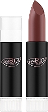 Düfte, Parfümerie und Kosmetik Mattierender Lippenstift - PuroBio Cosmetics Semi-Matte Lipstick (Refill)