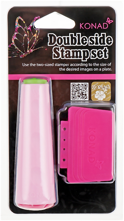 Stempel und Schaber - Konad Double Stamp And Scraper — Bild N1