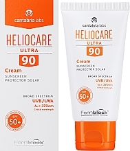 Sonnenschutzcreme für Gesicht und Körper SPF 50 - Cantabria Labs Heliocare Ultra Cream SPF 50 — Bild N1