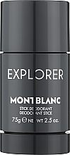 Düfte, Parfümerie und Kosmetik Montblanc Explorer - Deostick Antitranspirant