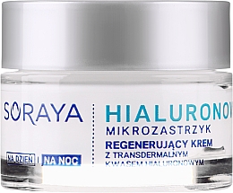 Regenerierende Tages- und Nachtcreme mit transdermaler Hyaluronsäure 40+ - Soraya Hialuronowy Mikrozastrzyk Regenerating Cream 40+ — Bild N2