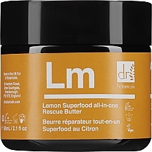 Universelles Pflegeöl für Gesicht und Körper - Dr Botanicals Lemon Superfood All-In-One Rescue Butter  — Bild N1