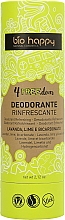 Düfte, Parfümerie und Kosmetik Deostick mit Lavendel und Limette - Bio Happy 4FREEdom Refreshing Deodorant