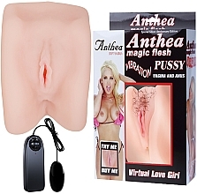 Düfte, Parfümerie und Kosmetik Vibrierender Masturbator - Anthea Realistic Vibring Vagina & Ass Flesh