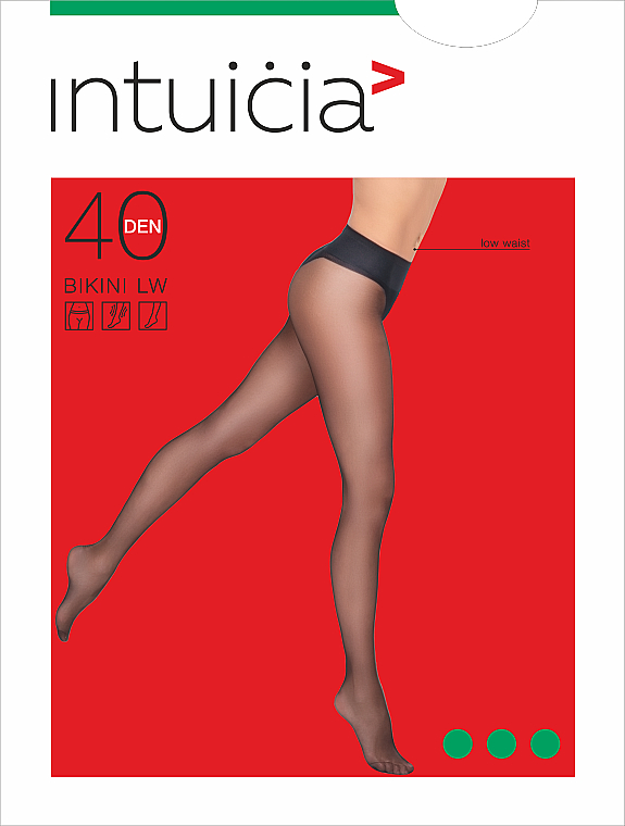 Strumpfhose BIKINI LW 40 Den - Intuicia — Bild N1