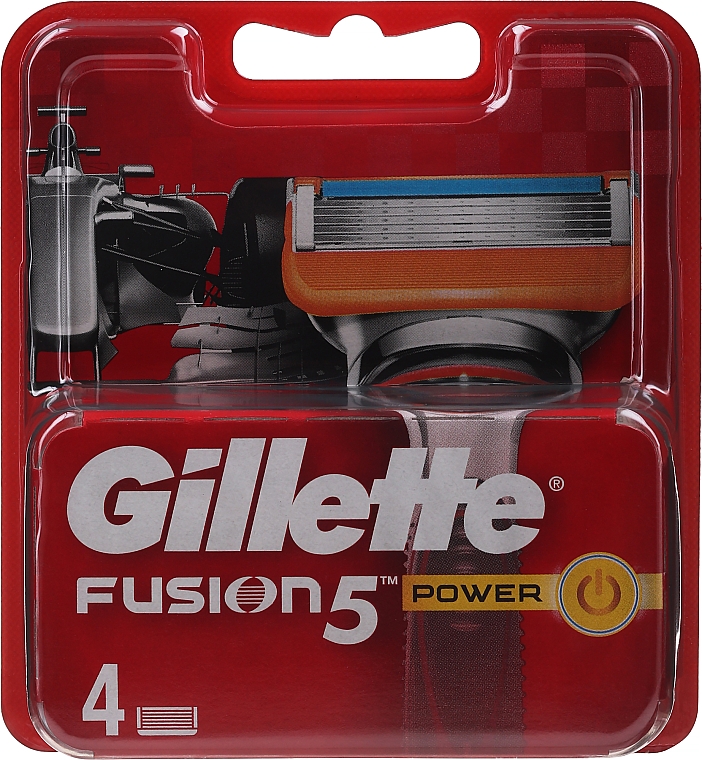 Ersatzklingen 4 St. - Gillette Fusion Power — Bild N3