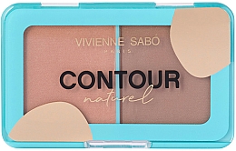 Düfte, Parfümerie und Kosmetik Konturierpalette für das Gesicht - Vivienne Sabo Contouring Naturel
