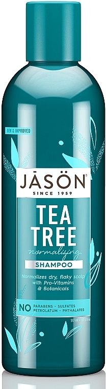 Normalisierendes Shampoo Teebaum für juckende Kopfhaut - Jason Natural Cosmetics Tea Tree Treatment Shampoo — Bild N1