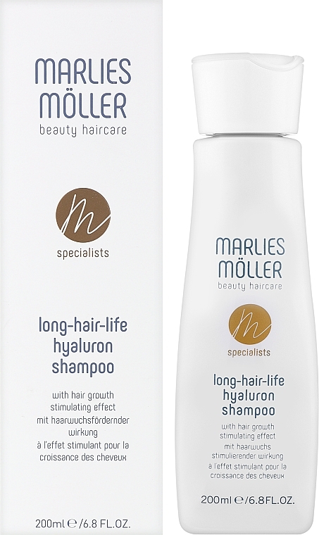 Haarshampoo - Marlies Moller Specialist Long-Hair-Life Hyaluron Shampoo — Bild N2