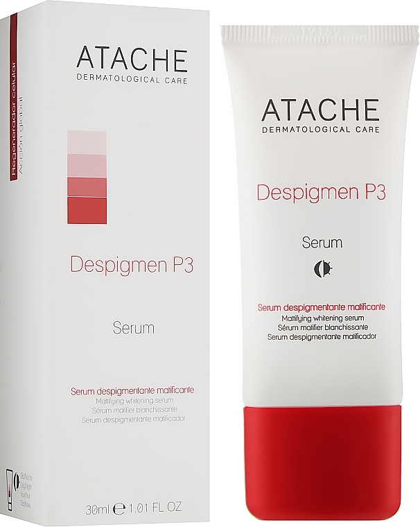 Mattierendes und aufhellendes Serum mit aktiven Liposomen  - Atache Despigment P3 Serum  — Bild N2