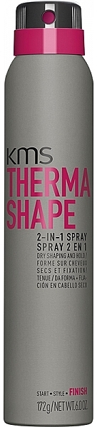 2in1 Halt- und glanzgebendes Hitzeschutzspray für das Haar - KMS California Thermashape 2-in-1 Spray — Bild N1